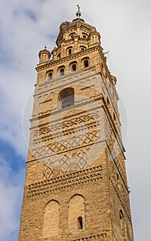 Tower of the Huerta Cathedral in Tarazona photo