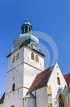 Tower of the Jacobi church in Herford photo