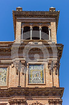 Tower of the Junta de Andalucia government building in Sevilla photo