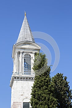 The Tower of Justice, Topkapi Palace, Istanbul, Turkey