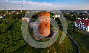 Tower of Kamyanets Belarus