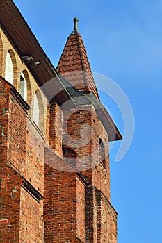 Tower Koenigsberg Cathedral. Kaliningrad, Russia