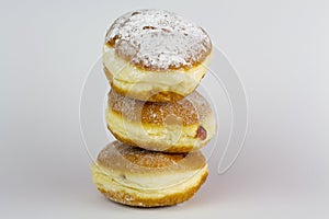 Tower of krapfen or donats