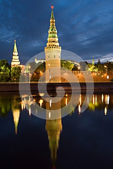 Tower Kremlin and river