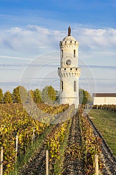 Tower of La Tour Lâ€™Aspic in Pauillac