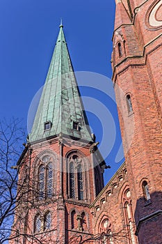 Tower of the Lamberti church in Oldenburg