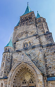 Tower of the Laurentius church in Warendorf