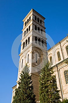 Tower of the Liebfrauenkirche in Zurich