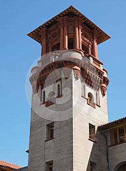 Tower for Lightner Museum in St. Augustine Florida