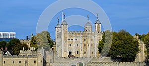 Tower of London Castle in London, England