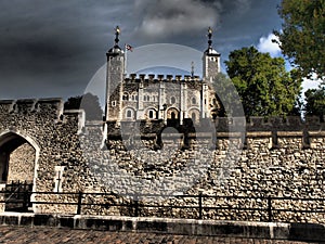 The Tower of London, the official name of Her Majesty`s Palace and Fortress, The Tower of London is a historic landmark in central