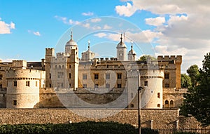 The Tower of London - Part of the Historic Royal Palaces, housing the Crown Jewels.