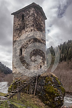 Tower of love in svanetia