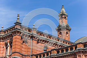 Tower of the main railway station of Bremen