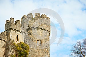 Tower of Malahide Castle and Gardens. Ireland