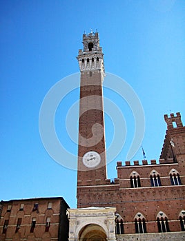 Tower of Mangia, Siena, Tuscany, Italy