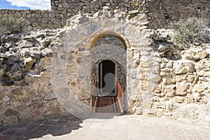 tower medieval castle of Consuegra in the province of Toledo, Sp