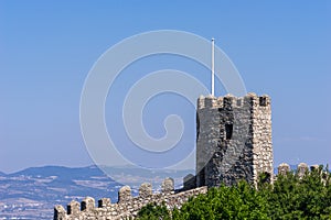 Tower of the medieval Castle of the Moors