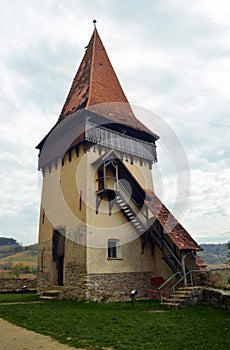 Tower of medieval church