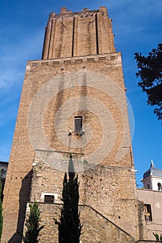 Tower of the Militia in Rome, Italy