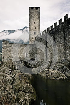 Tower in Montebello castle, Bellinzona