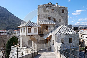 Tower in Mostar Old Town