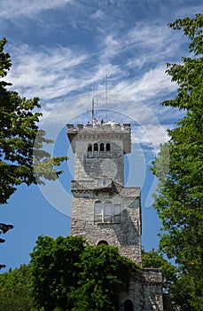 Tower on Mount Akhun