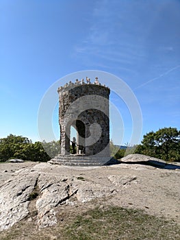 Observation tower on Mt Batty