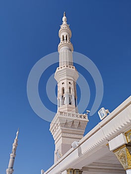 The tower of nabawi mosque
