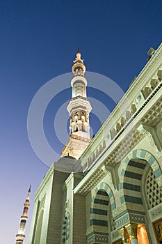 Tower of the Nabawi mosque photo