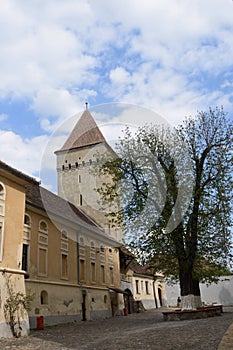 Tower near Medias Church, Transylvania,