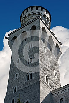 Tower of the Neuschwanstein Castle - Schwangau Germany