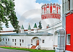 Tower of Novodevichy Convent, Moscow, Russia