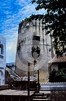 Tower Omani fortress, Lamu, Kenya