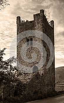 Tower on the outskirts of Priverno