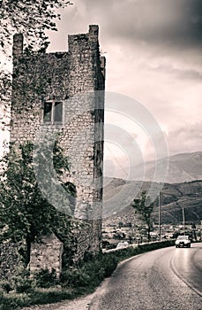 Tower on the outskirts of Priverno