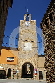 Tower of Palau-Sator Baix Emporda Girona,Spain