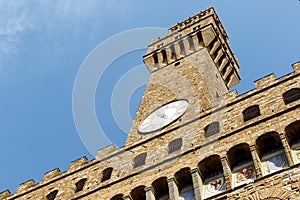 Tower of the Palazzo Vecchio, Florence, Italy