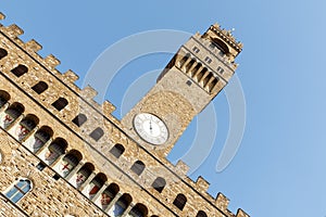 Tower of the Palazzo Vecchio, Florence, Italy