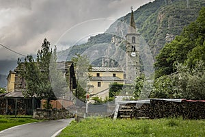 Tower of the parish church of Hone town