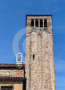 Tower of the parish of San Silvestro in Venice