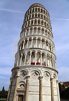 The tower of Pisa, Italy