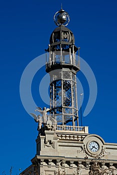 Tower of the Post and telegraph building Oficina de Correos photo