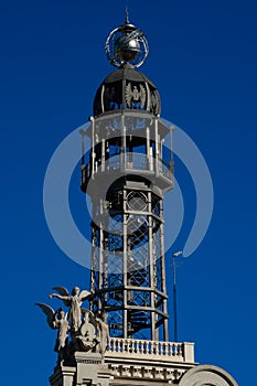 Tower of the Post and telegraph building Oficina de Correos photo