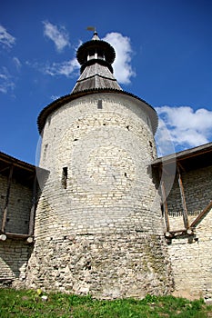 The tower of The Pskov Kremlin