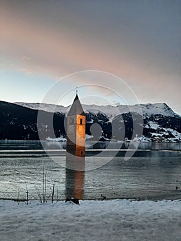 Tower at Reschenpass
