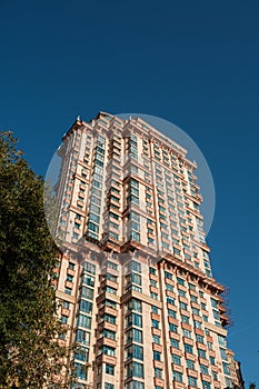 Tower of residental comlex in Moscow