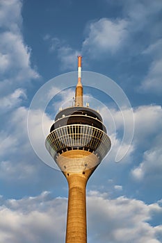 Tower Rheinturm in Dusseldorf