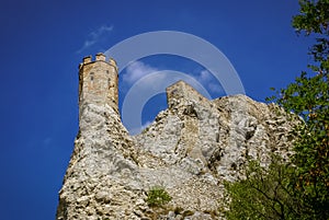 Tower on rock