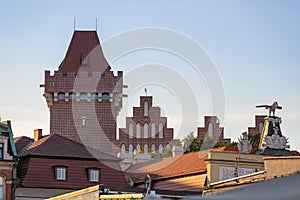 The Royal Castle in old town of Poznan